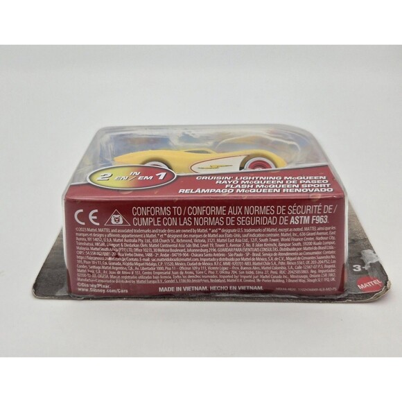 2025 Disney Pixar Cars Color Changers Cruisin Lightning McQueen New - Picture 2 of 7